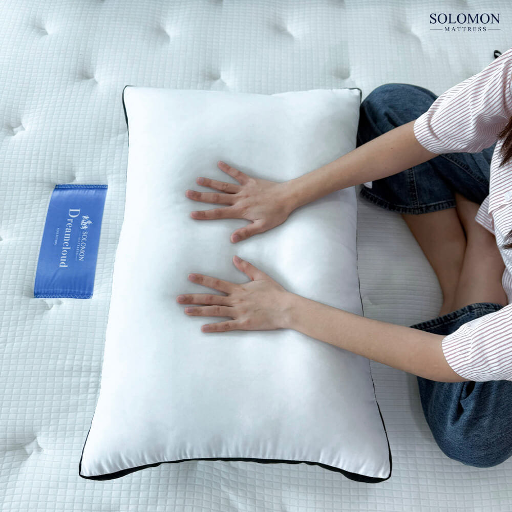 หมอนหนุนสุขภาพ SIZE S SOLOMON ใย 1,200 คุณภาพพรีเมียม รุ่น SILENT_7